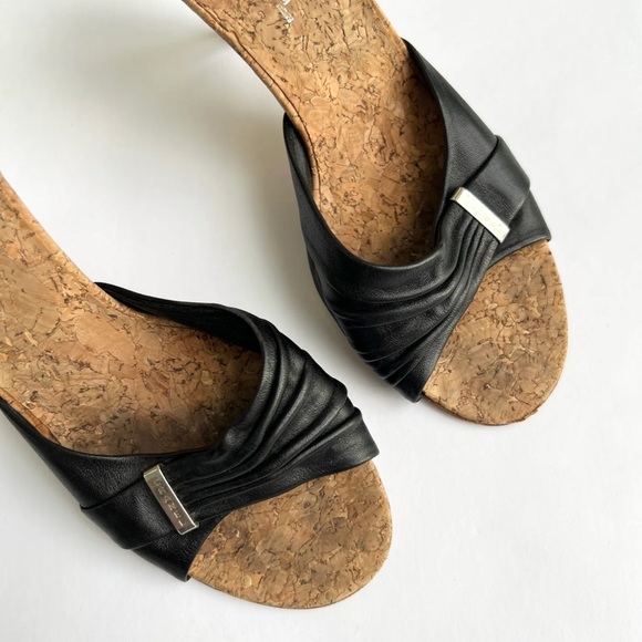 Chanel Cork Heeled Mule sandals - Picture 3 of 7